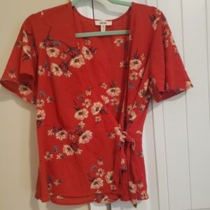 Womens flower blouse